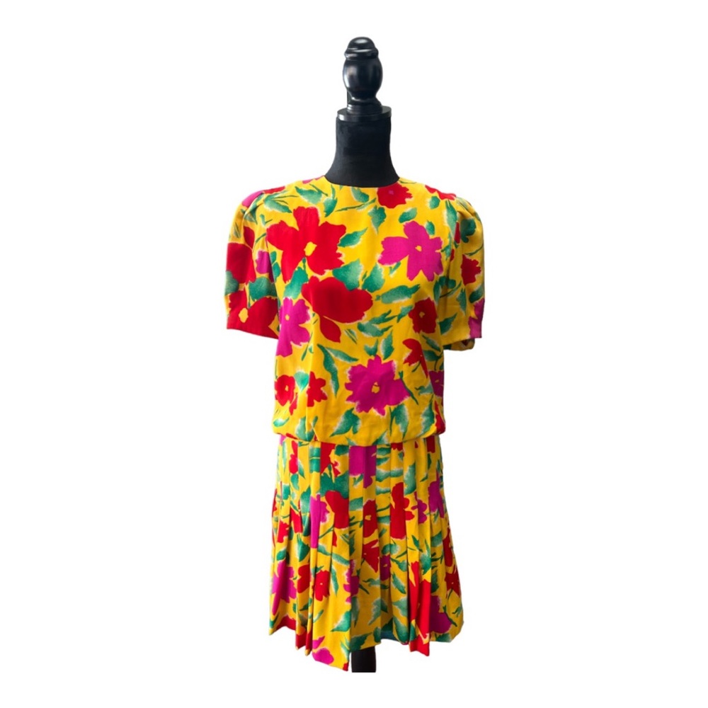 Vintage Albert Nipon Silk Dress - image 2